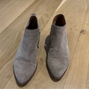 Franco Sarto Tan / Beige Suede Boots (6)